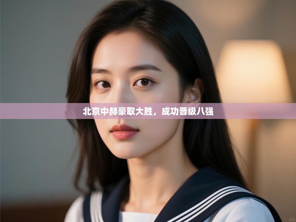 北京中赫豪取大胜，成功晋级八强  第2张