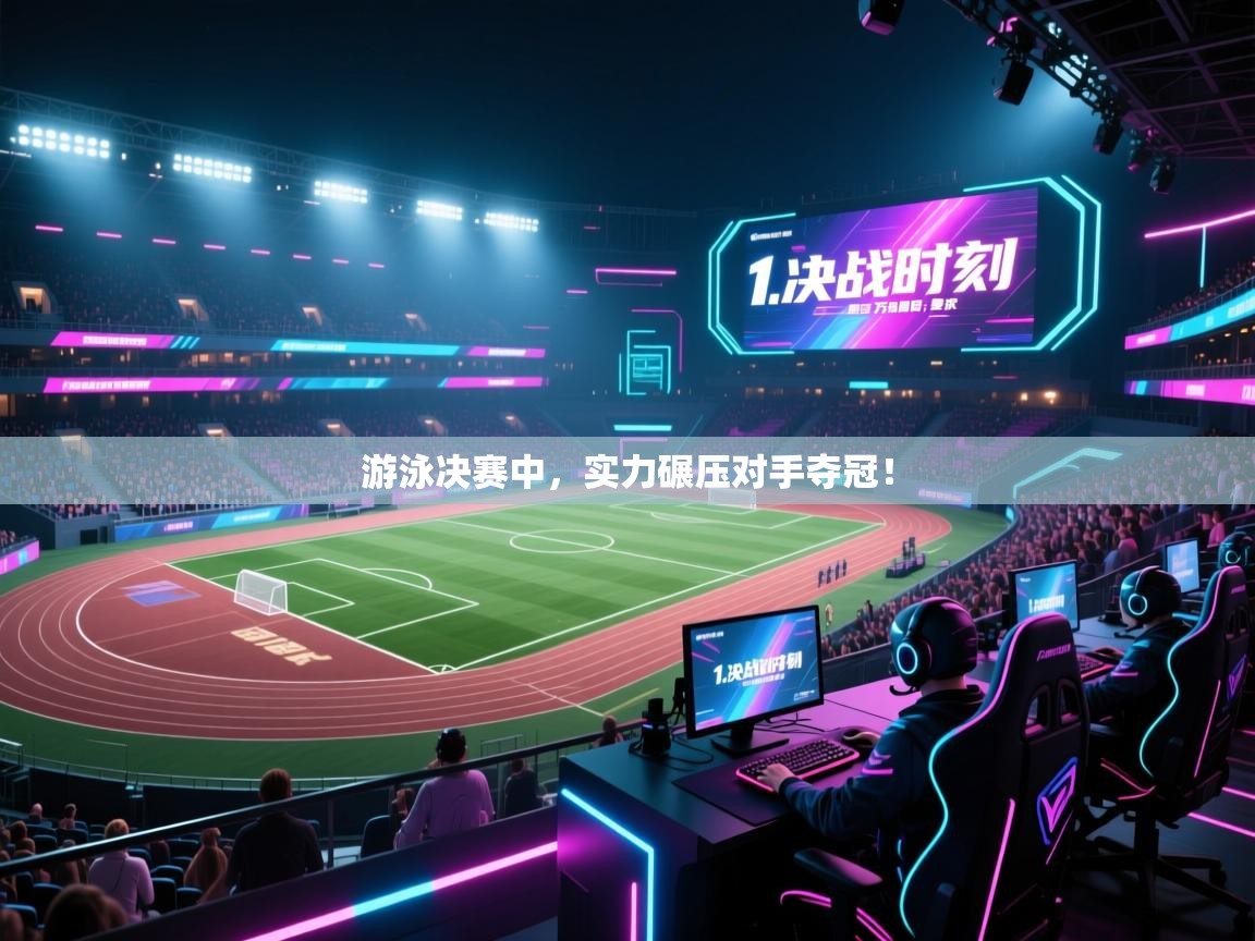 游泳决赛中，实力碾压对手夺冠！